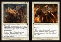 Ambitious Farmhand // Seasoned Cathar (0448) (Retro Frame) - Foil